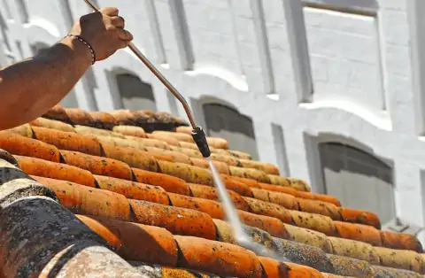 Nettoyage de toitures - Caorches-Saint-Nicolas